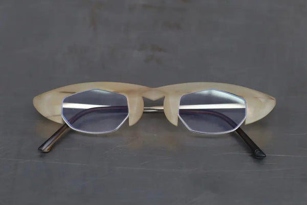 Rigards Amber Frame Clear Glasses RG0125